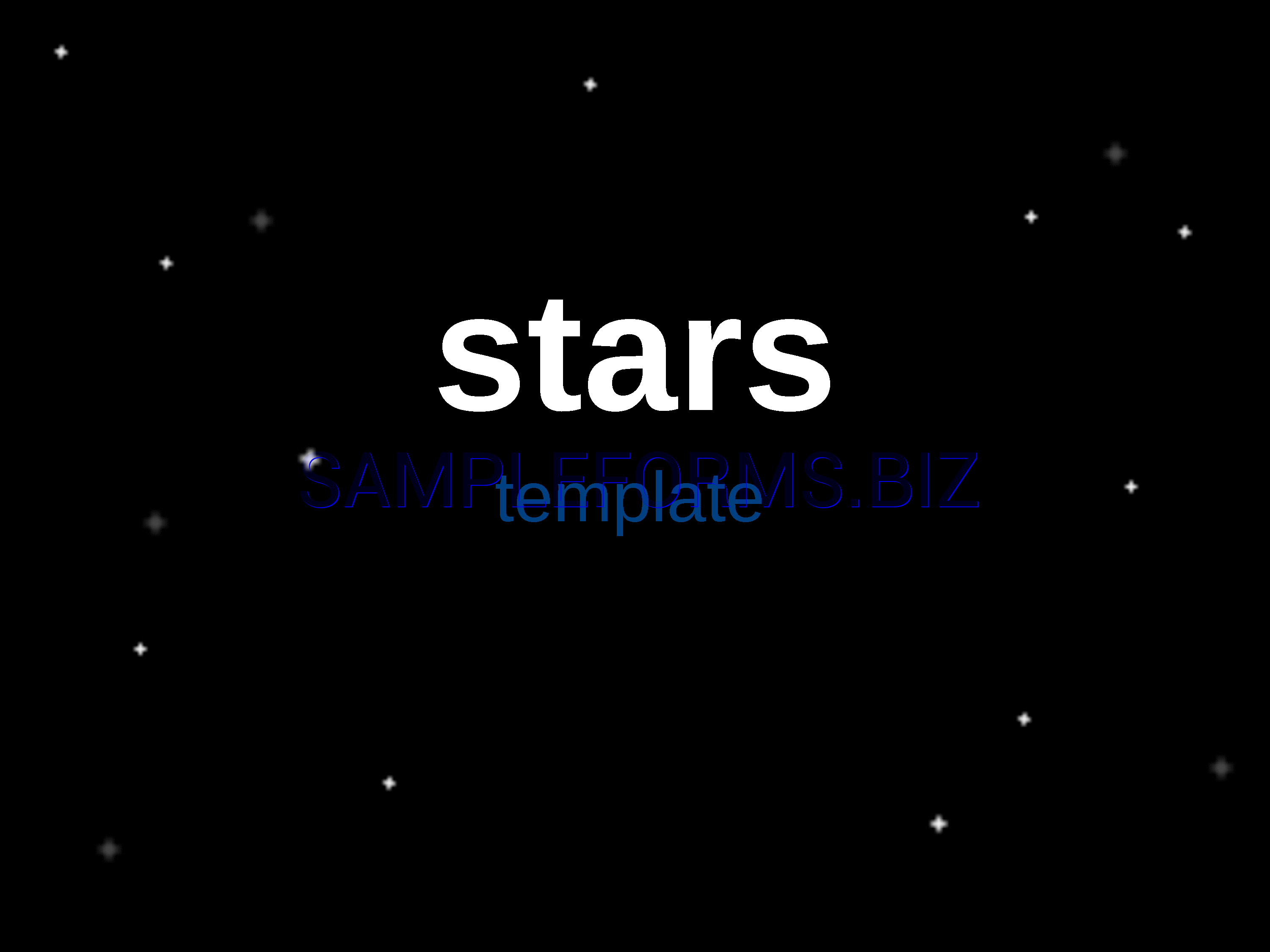 Preview free downloadable Stars Powerpoint Templates in PDF (page 1)